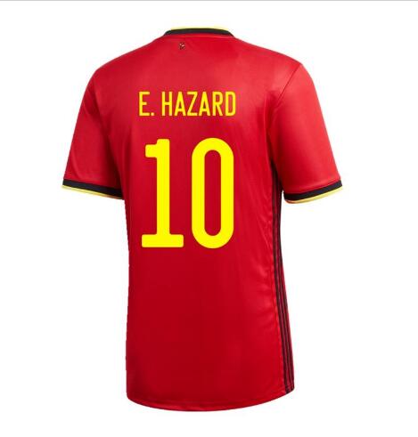 camiseta E.hazard primera equipacion de Belgica 2020